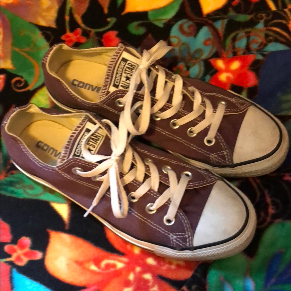 Purple All Star sneakers!